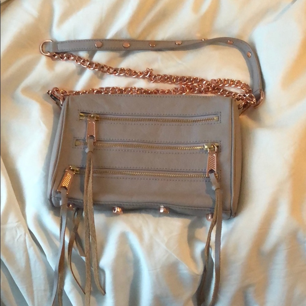 rose gold rebecca minkoff crossbody